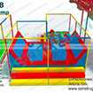Jump Park, parque de camas elásticas o trampolines fabricadas por juegos modulares infantiles Construgames