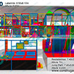 Jump Park, parque de camas elásticas o trampolines fabricadas por juegos modulares infantiles Construgames