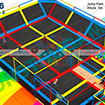 Jump Park, parque de camas elásticas o trampolines fabricadas por juegos modulares infantiles Construgames