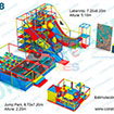 Jump Park, parque de camas elásticas o trampolines fabricadas por juegos modulares infantiles Construgames