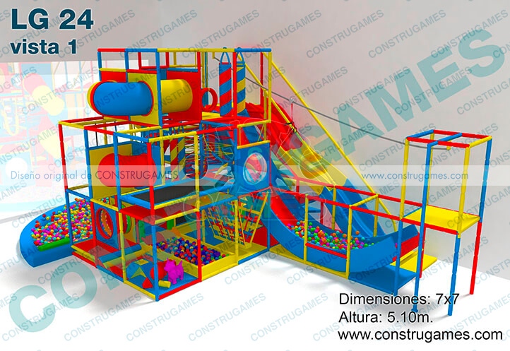 juegos infantiles, tobogan, Resbaladillas, Resbaladeros, laberintos, Playground, alberca de pelotas.