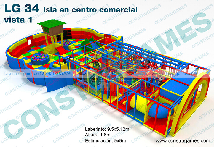 juegos infantiles, tobogan, Resbaladillas, Resbaladeros, laberintos, Playground, alberca de pelotas.