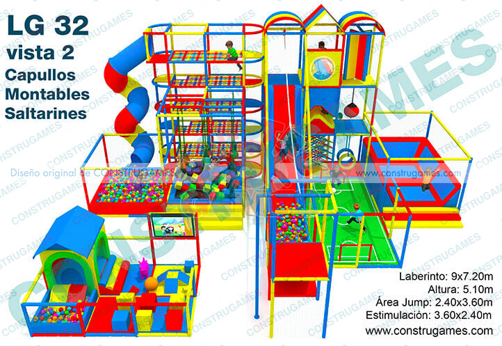 juegos infantiles, tobogan, Resbaladillas, Resbaladeros, laberintos, Playground, alberca de pelotas.